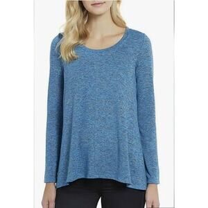 Jones New York Scoop Neck Knit Long Sleeve Shirt Small